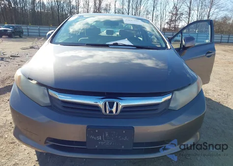2012 Honda Civic Lx из США, поврежденный, VIN 19XFB2F55CE032912